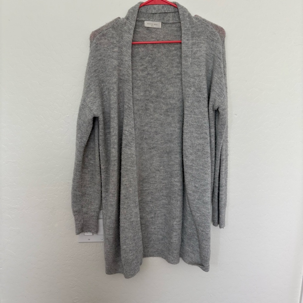 Sophie Rue Heather Gray Sweater - Picture 2 of 3